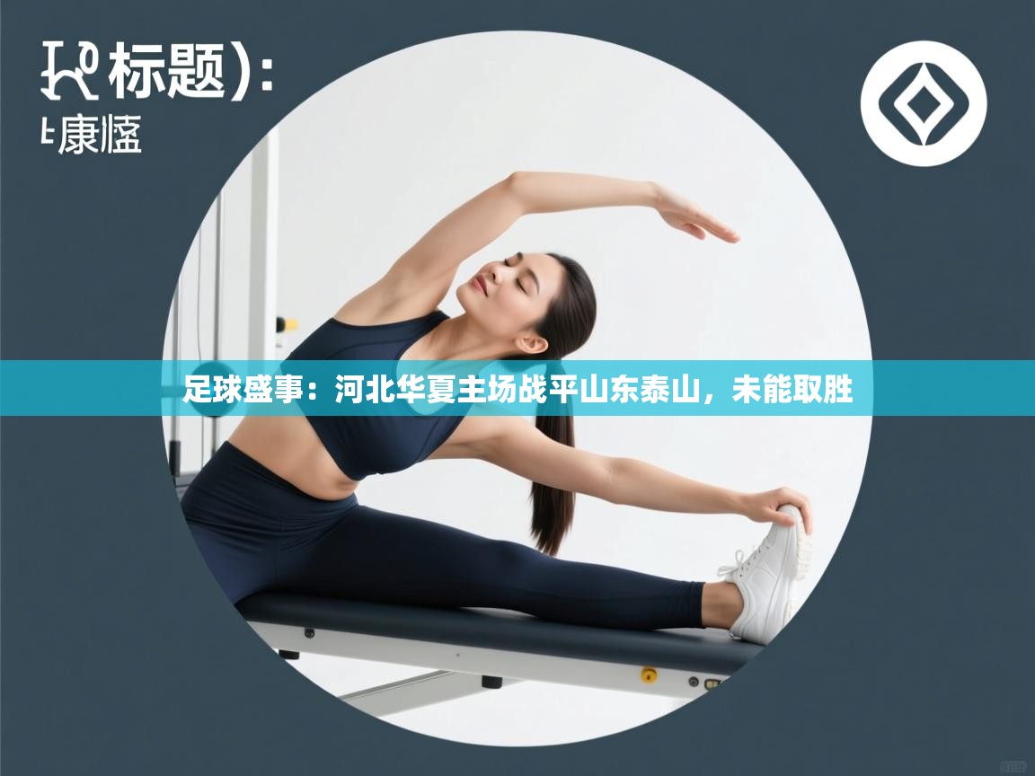开云体育app下载官网-足球盛事：河北华夏主场战平山东泰山，未能取胜  第2张